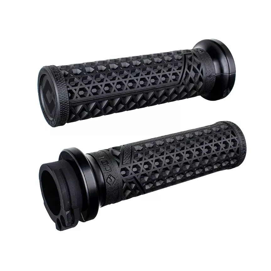 VANS X ODI Waffle Lock-On Grip Set For bikes with Throttle Cables.