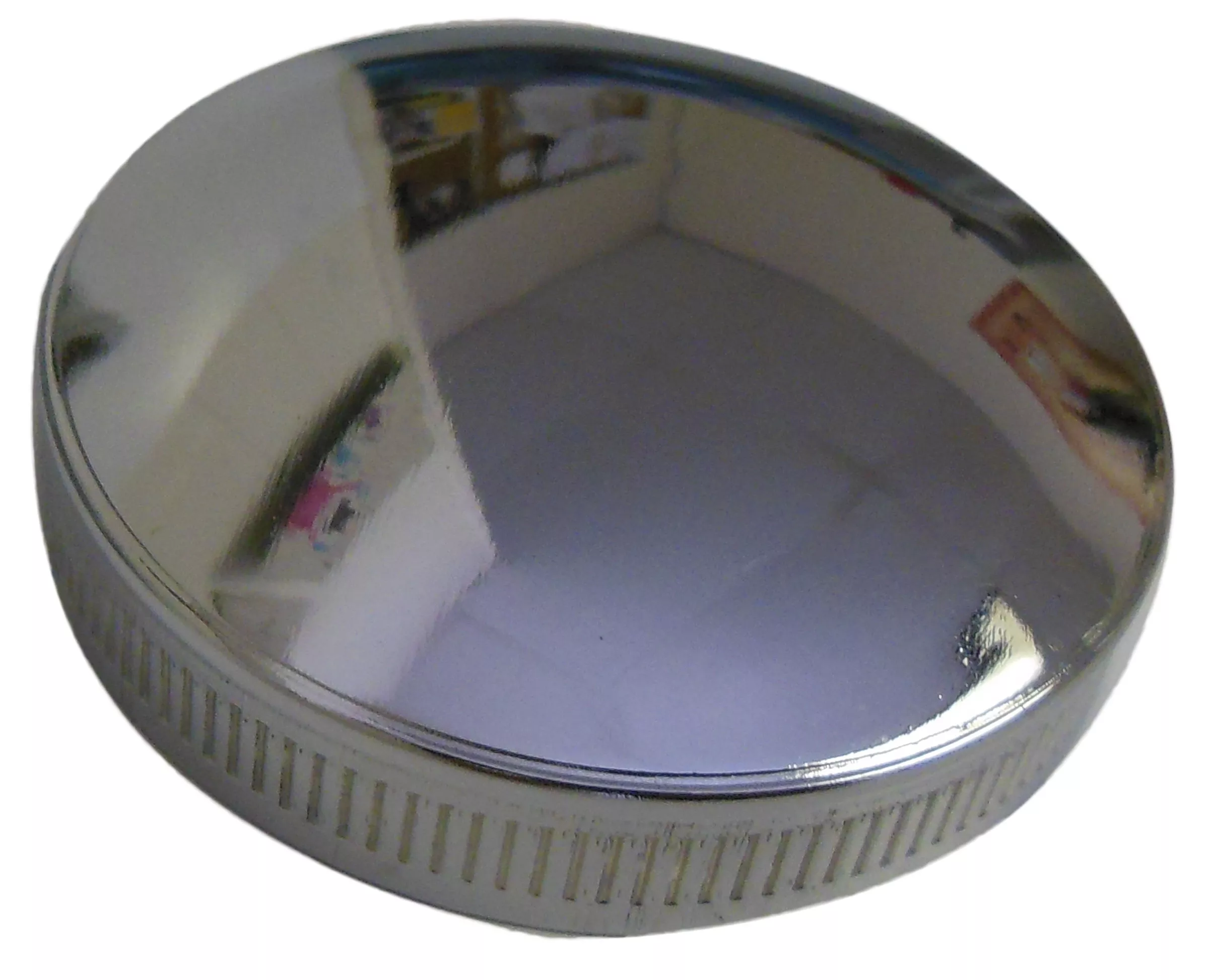 Vented Chrome Gas Cap For Harley-Davidson