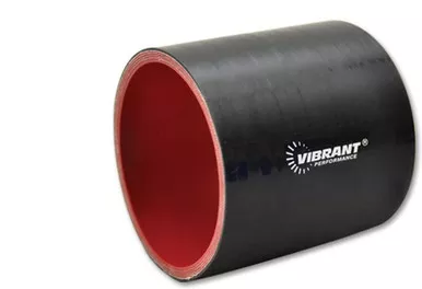 Vibrant Performance 2714 Black 4 Ply Silicone Sleeve, 3"