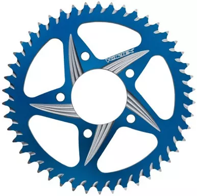 Vortex Cat5 Rear Aluminum Sprocket Blue 45T - 526AZB-45