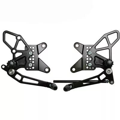 Vortex Kawasaki ZX6R 2009-2012 Adjustable Rearsets V2
