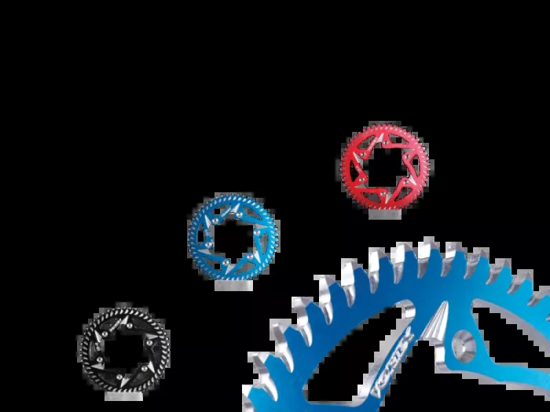 Vortex Racing Steel Rear Sprocket 520 44 Tooth- Black