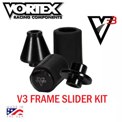 Vortex V3 Frame Sliders Kawasaki ZX-6R/RR 07-08