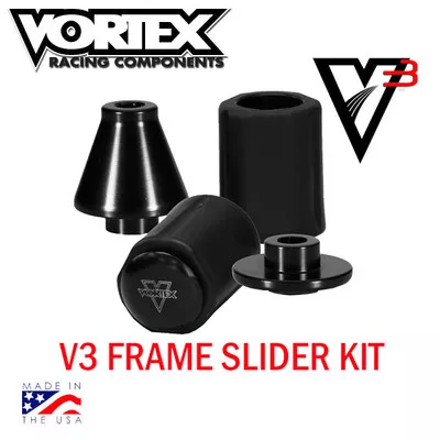 Vortex V3 Frame Sliders Suzuki GSX-R750 06-26