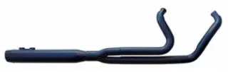 VTWIN 2:1 LONG EXHAUST BLACK HARLEY DAVIDSON BAGGERS 2017-2026