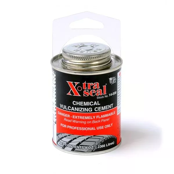 Vulcanizing Cement 8 oz. (236ml) with Hang Tab, Flammable