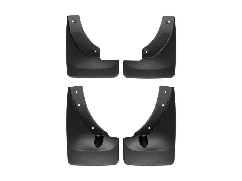 WeatherTech 2020+ Ford Escape/Escape Hybrid Front No Drill Mudflaps – Black