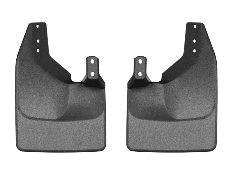 WeatherTech 2021+ Ford Bronco No Drill Rear MudFlaps – Black