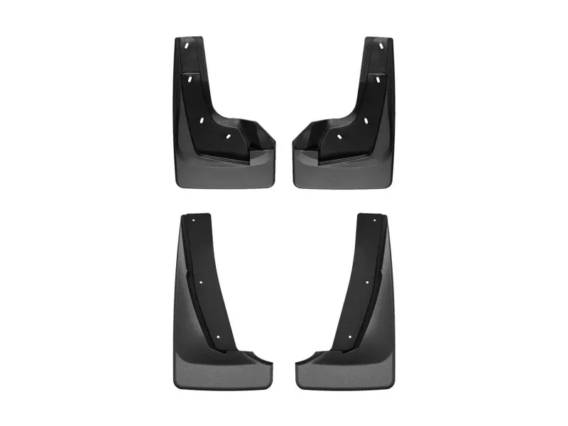 WeatherTech 24-25 Chevrolet Traverse Front & Rear Mudflaps – Black