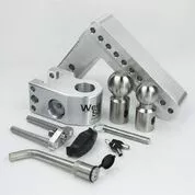 Weigh Safe WS8-2.5 Trailer Hitch Ball Mount w Scale, 2.5 Receiver2.5" Receiver