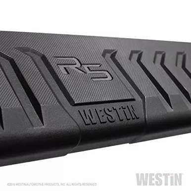 Westin 28-534725 R5 M-Series 5in. Wheel to Wheel Nerf Step Bars Black 1 Pair