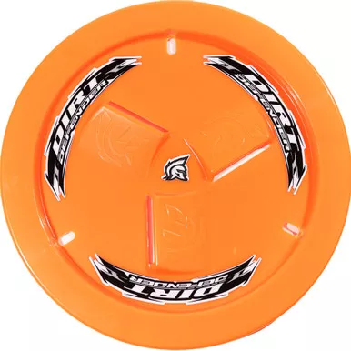 Wheel Cover Neon Orange Vented 10280