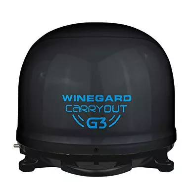 Winegard GM-9035 Carryout G3 Portable Automatic Satellite Antenna, Black