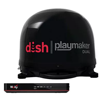 Winegard PL8035R Dish Playmaker Portable Auto Satellite Antenna with Dish Wally