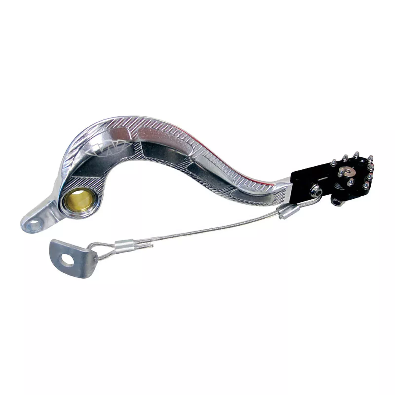 WMP REAR BRAKE LEVER HON CRF450R 02-10 FOLDING TIP