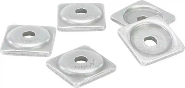WOODYS DIGGER SUPPORT PLATES SQUARE ALUM. 5/16″ 1000/PK ASW2-3775-M