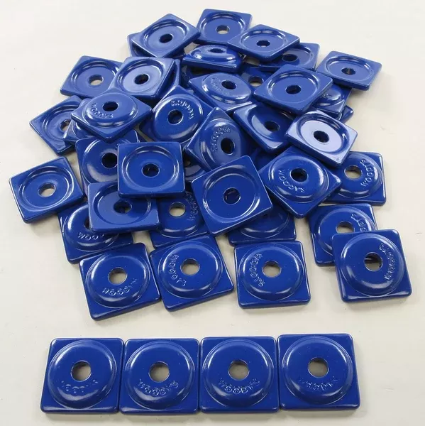 WOODYS SQUARE DIGGER SUPPORT PLATE BLUE ASW2-3795-48