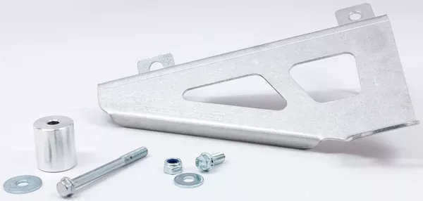WORKS RADIATOR BRACE YZ65 SILVER 18-126