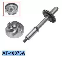WP SHAFT + IMPELLER, BRONCO AT-10073A, 59256-1069, 13234-1112