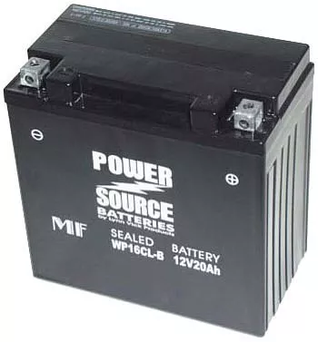 WP16CL-BS AGM Powersports Battery