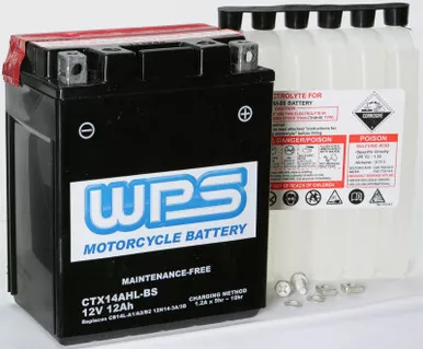 Wps Battery Maint Free Ctx14Ahl-Bs - CTX14AHL-BS