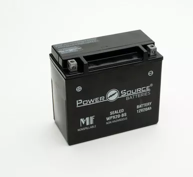 WPX20-BS AGM Motorcycle Battery - YTX20-BS