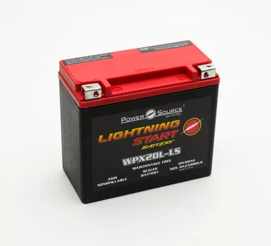 WPX20L-LS AGM Motorcycle Battery | LIGHTNING START (Superseded by WPX20L-NG)