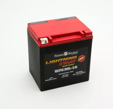 WPX30L-LS AGM Motorcycle Battery | LIGHTNING START (Superseded by WPX30L-NG)