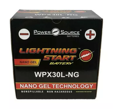WPX30L-NG AGM Motorcycle Battery | NANO GEL