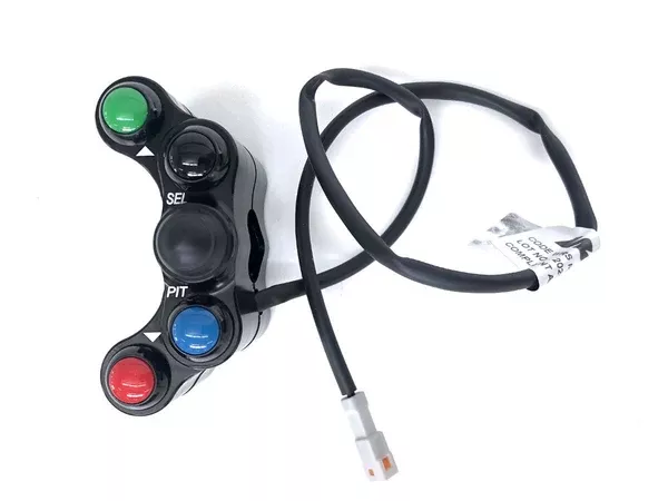 WRS 4 BUTTON LEFT RACING SWITCH KAWASAKI NINJA 400 2018-2022 (Mektronic Ecu)