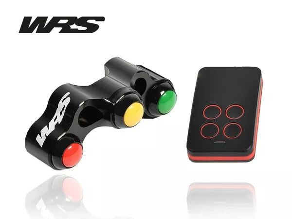 WRS Handlebar Switchgear + Remote Control 3 Buttons Universal