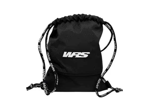 WRS Official Black Drawstring Backpack