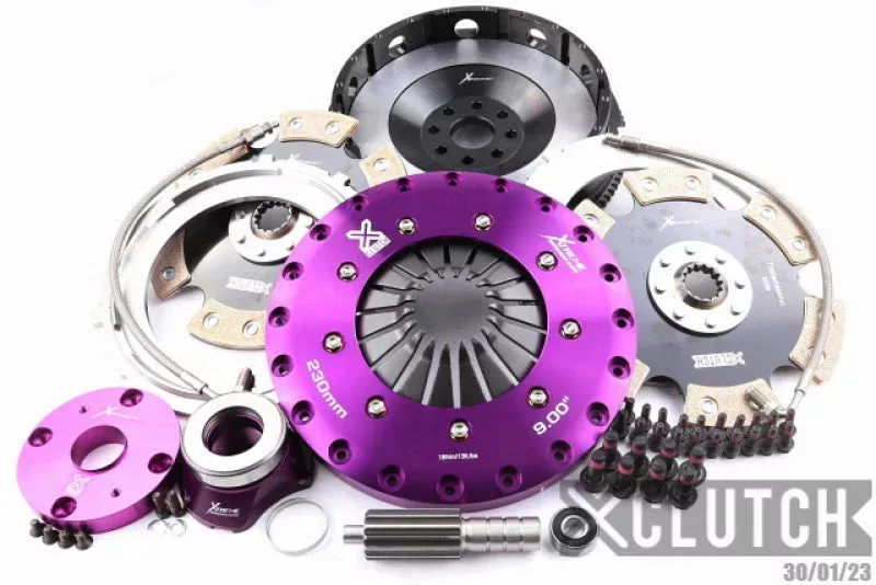 XClutch 9in Solid Ceramic Clutch Kit fits 1993-1995 Toyota Supra Twin Turbo 3.0L