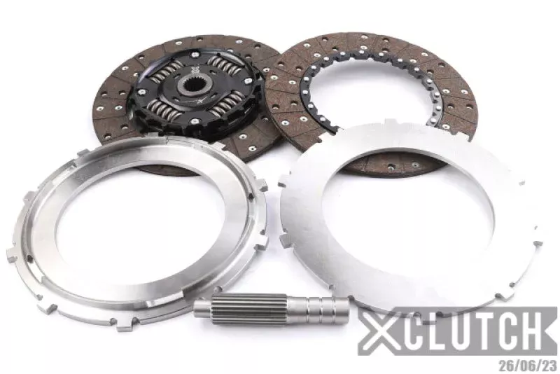 XClutch 9in Twin Sprung Organic Multi-Disc Service Pack fits Ford