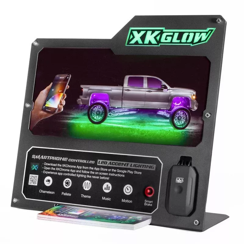 XKGLOW 2nd Generation Metal Countertop Display fits TRUCK