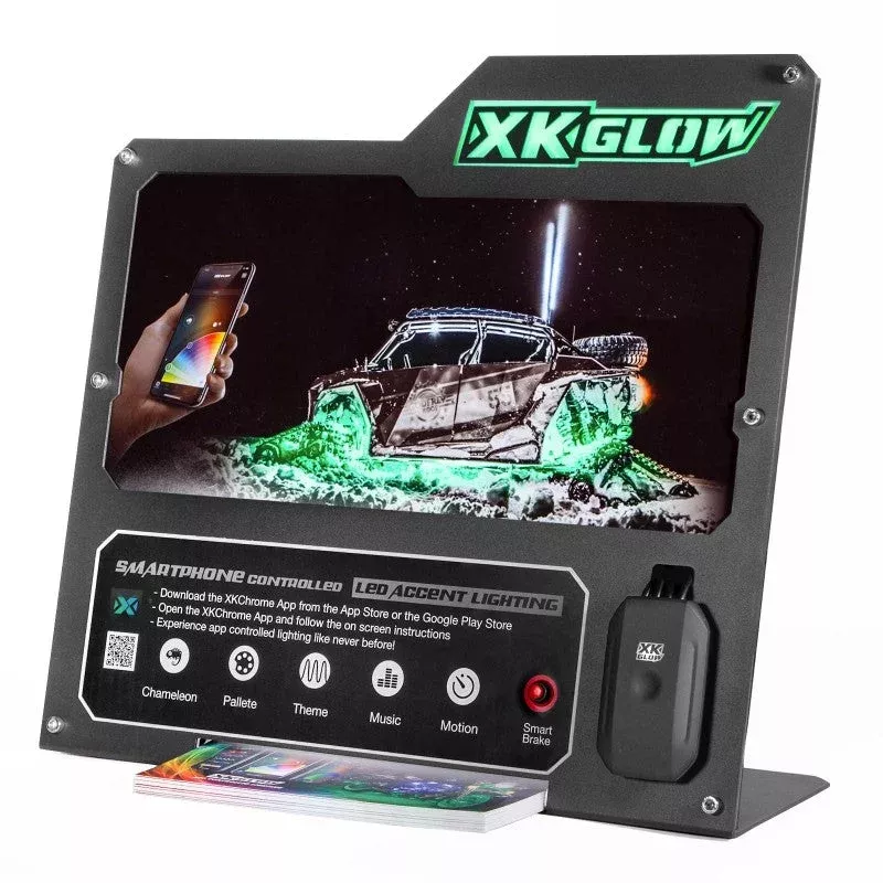 XKGLOW 2nd Generation Metal Countertop Display fits UTV