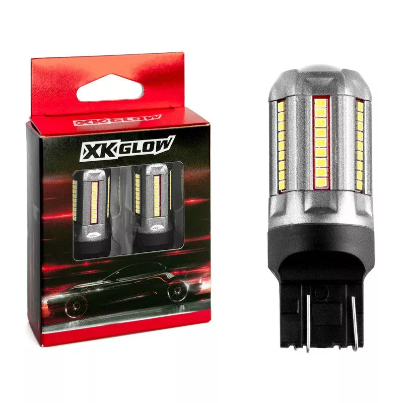 XKGLOW 2pc Red 7443 Auto Bulb