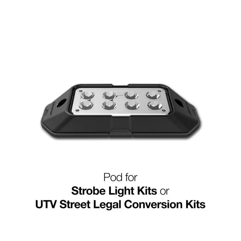 XKGLOW Plug and Play Strobe Pod Light Series - White 1pc