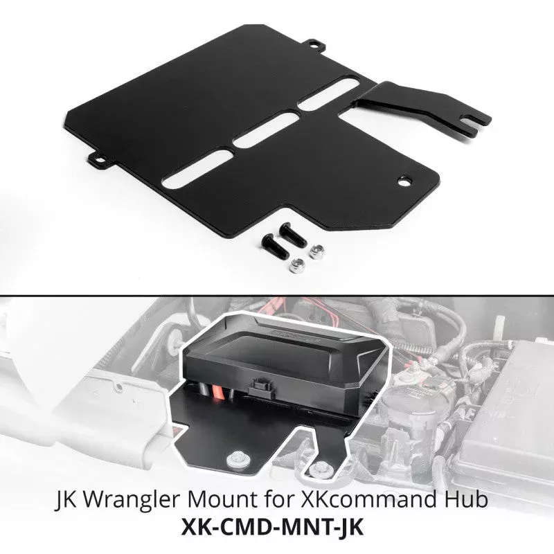 XKGLOW XKcommand Hub Mounting Bracket fits Jeep Wrangler JK