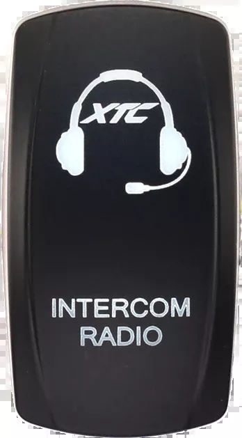 XTC Power Products SW00-00115027 2000s ATV Dash Switch Rocker Face Intercom Radio