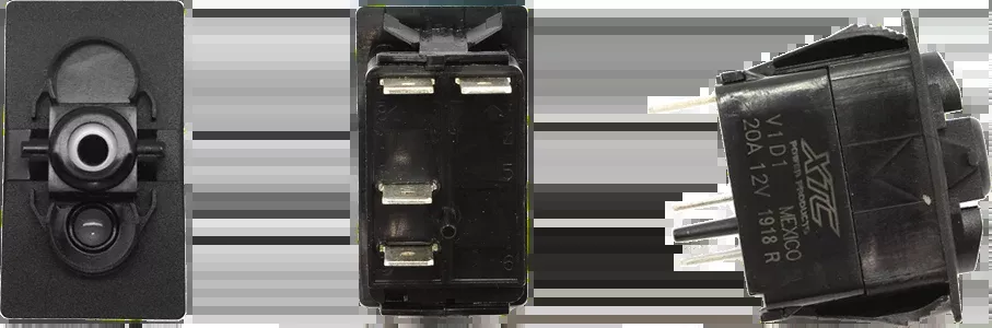 XTC Power Products SW12-NB000000 2020s UTV Dash Switch Body
