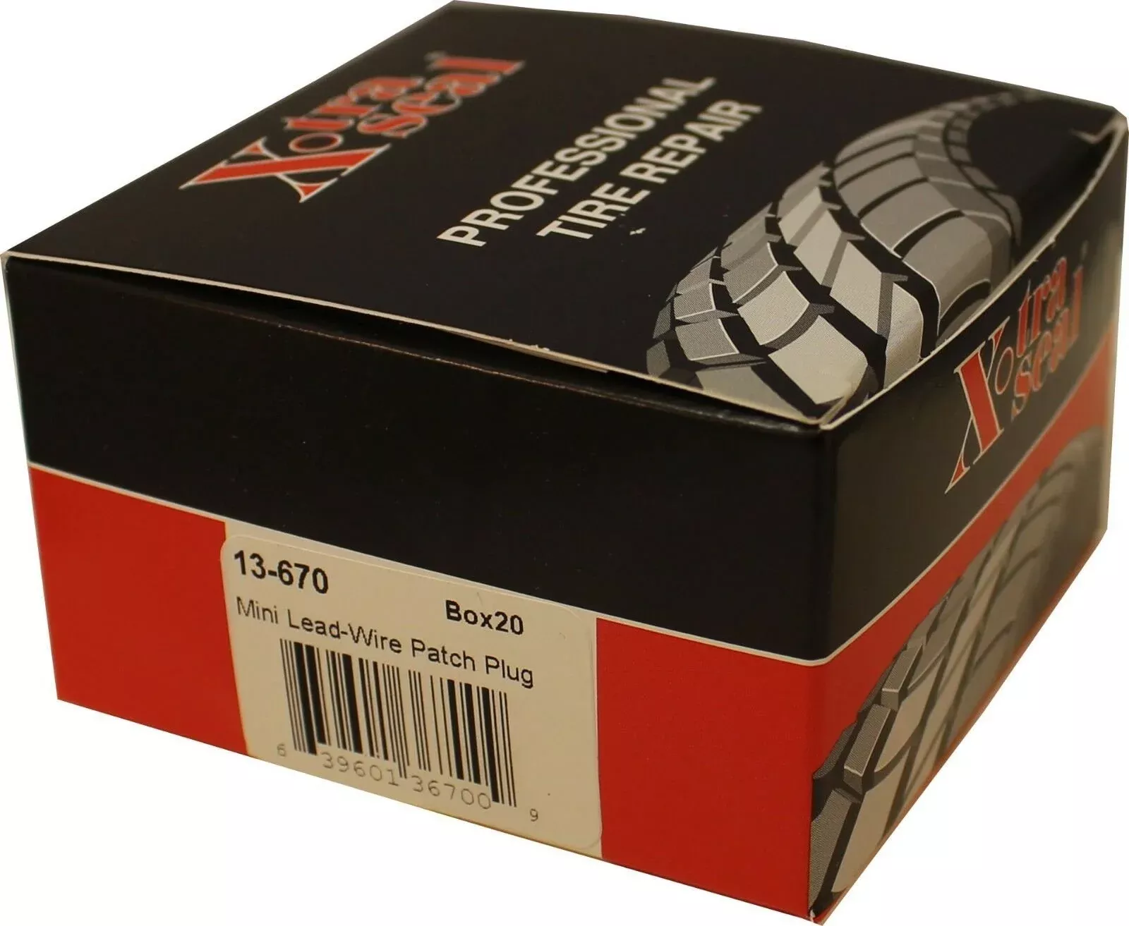 Xtra Seal 13-670 1/8" Lead Wire Combination Patch Plug 1" Patch Box of 20