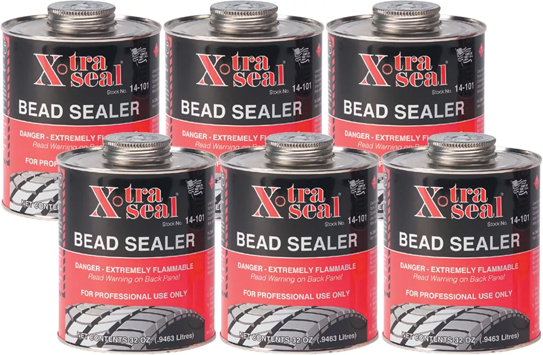 Xtra Seal 14-101 Tire Bead Sealer 32oz Pack of 6