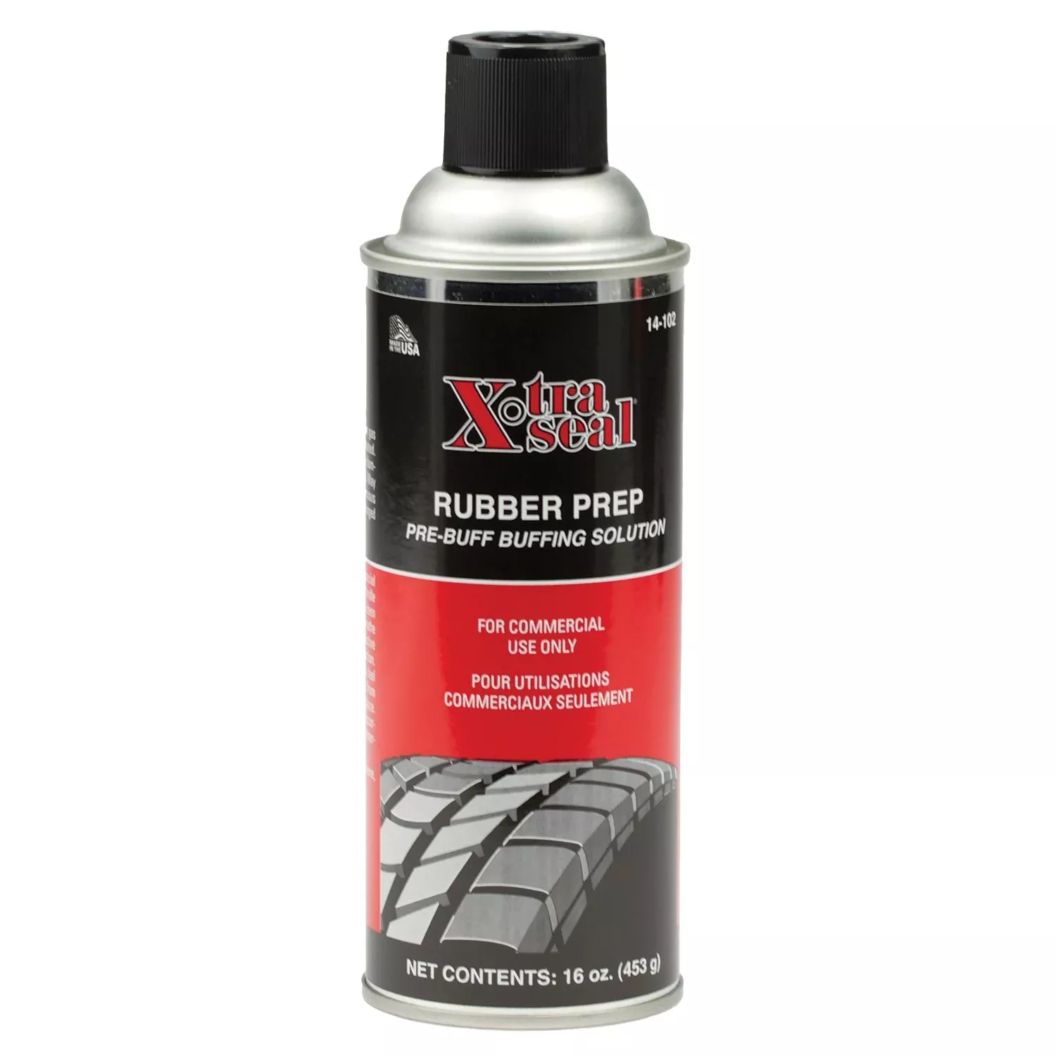 Xtra Seal 14-102 Non-Flammable Rubber Cleaner & Tire Buffer Spray – 16 oz