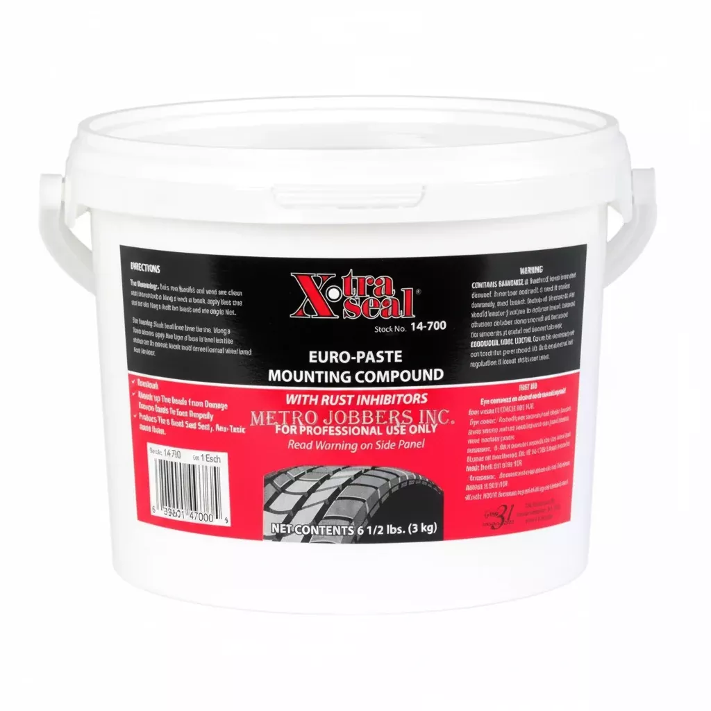 Xtra Seal 3Kg Pail White Euro-Paste Tire Mounting Compound – 6.5 lb “14-700”
