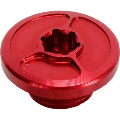 Yoshimura Yamaha YFZ450X 2010 Small Engine Plug Red
