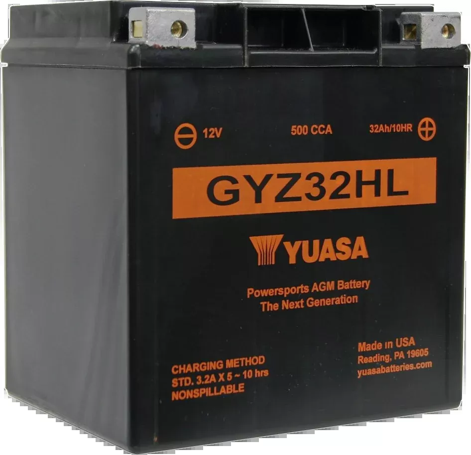 YUASA AGM Battery – GYZ32HL – YUAM732GHL