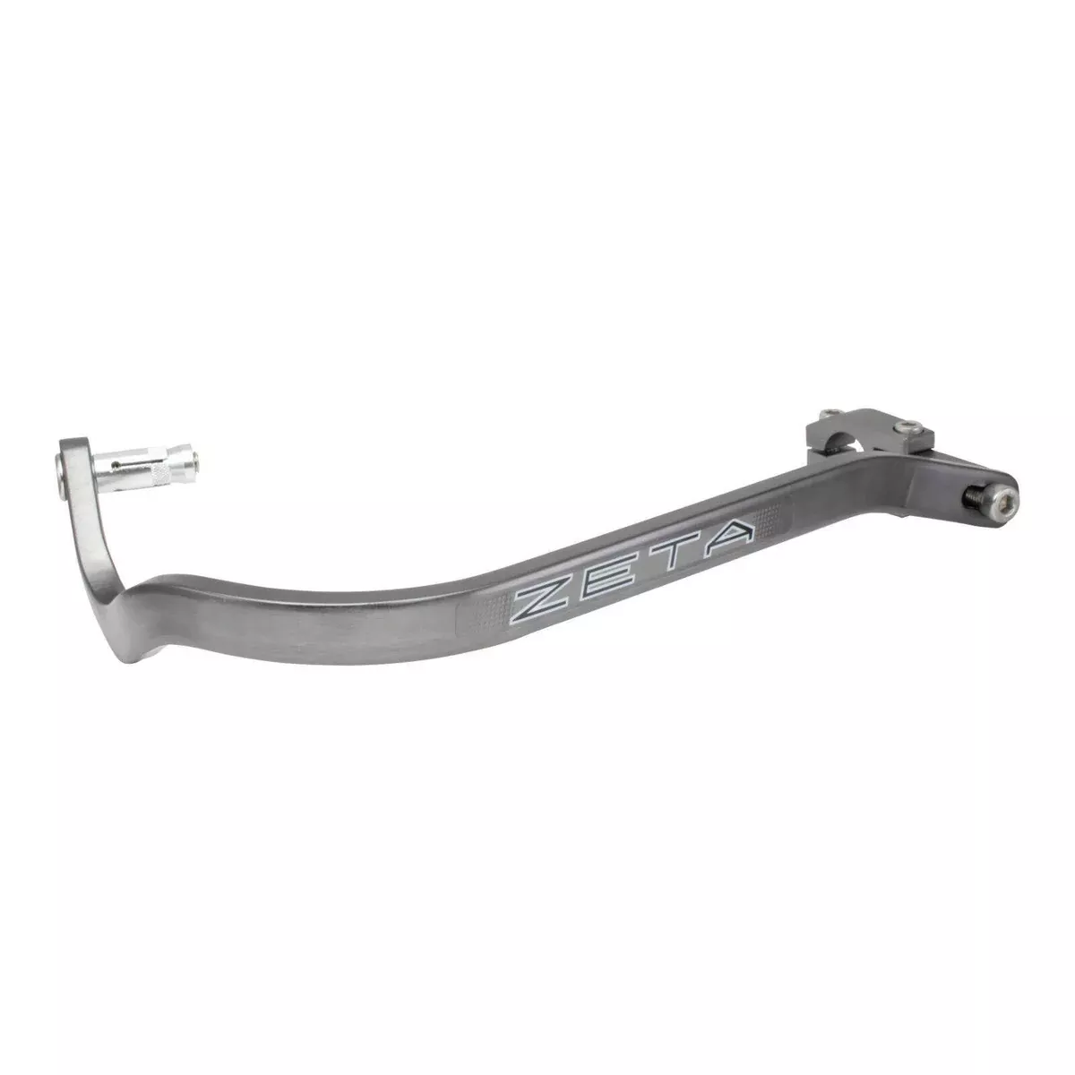 Zeta Armour Handguards Bent for 22.2mm Handlebars – Titanium
