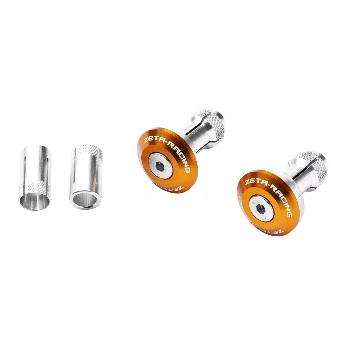 Zeta Bar End Plugs 29mm (2 Pack) – Gold