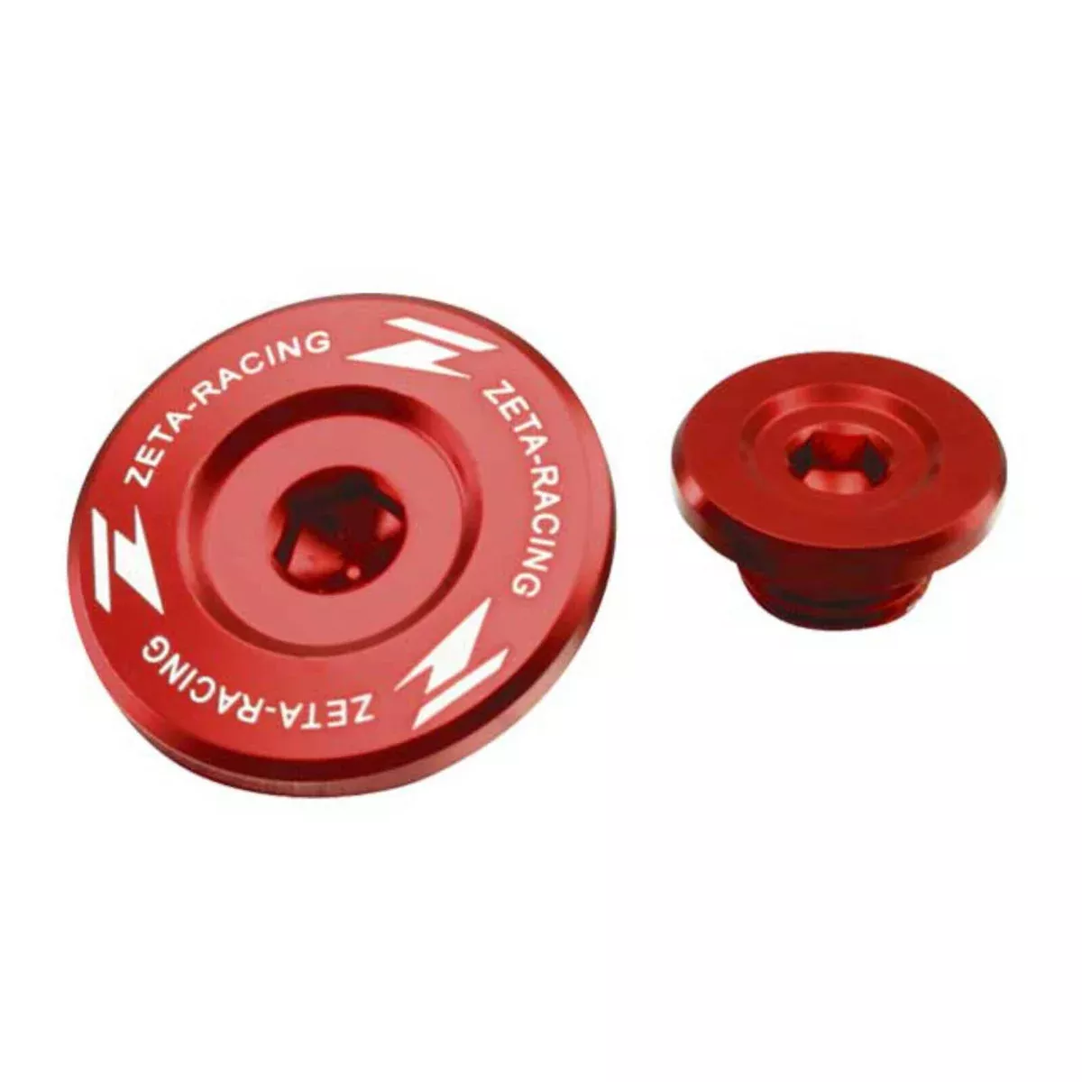 Zeta Engine Plug Set – Yamaha YZ250F (’01-’13), WR250R / WR250X, TT-R50 – Red